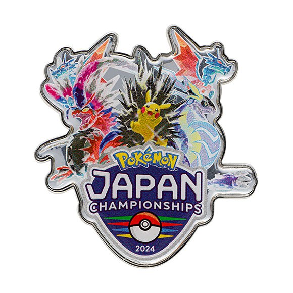Japan Championships 2024 Pokémon Center Pop-Up Store PJCS 2024 Logo Pin