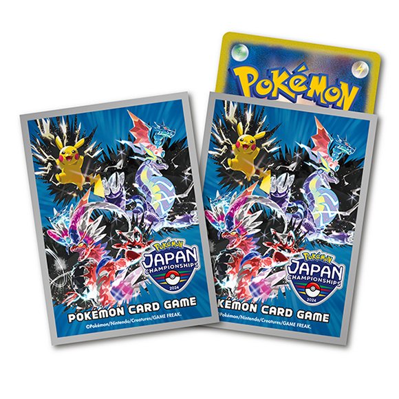 Japan Championships 2024 Pokémon Center Pop-Up Store PJCS 2024 Card Sleeves