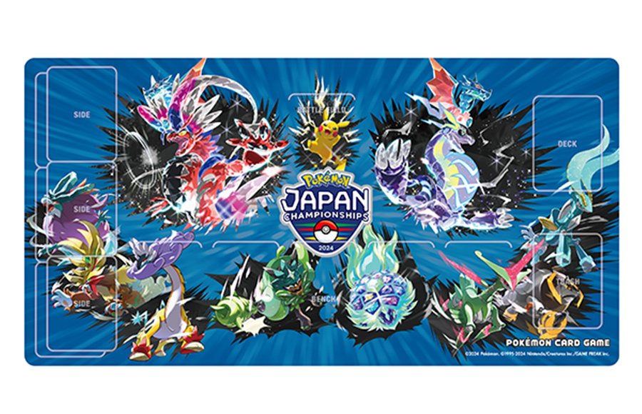 Japan Championships 2024 Pokémon Center Pop-Up Store PJCS 2024 Rubber Playmat