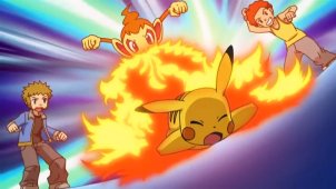 Pokemon Season 13. Episode #633 - Flint Sparks the Fire