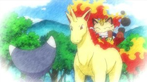 Pokemon Season 13. Episode #646 - For the Love of Meowth