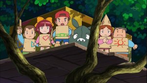 Pocket Monsters Best Wishes. Episode #012 - The Yabakuron Squad & The Secret Base!!