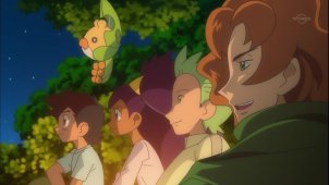Pocket Monsters Best Wishes. Episode #018 - Yaguruma Forest! Kurumiru and Arty!!