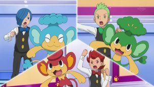 Cilan VS The Ice Challenger! The Crisis at Striation Gym!!