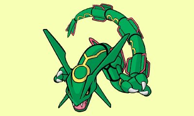 Mega evolução de Rayquaza, revelada