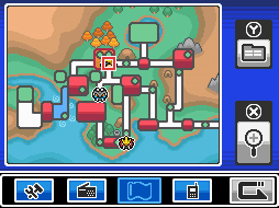 Pokemon HeartGold Version Johto Map Map for DS by ShinyCelebi - GameFAQs