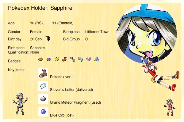 Sapphire's Profile