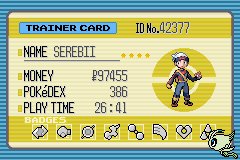 Trainer Card Page