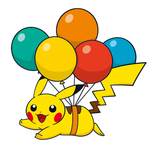 Flying Pikachu Sticker
