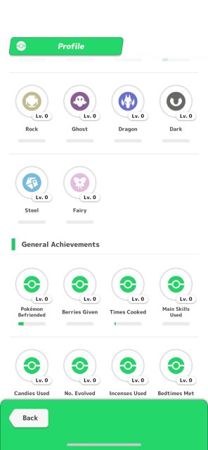 Achievements in Pokémon Sleep Image