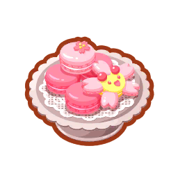 Flower Gift Macarons Icon
