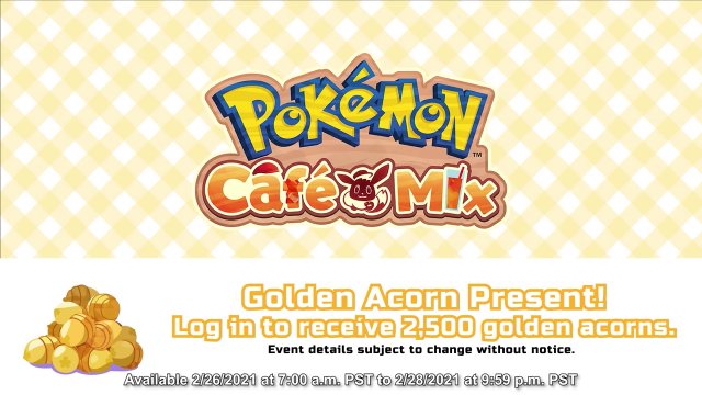 Pokémon Café Mix Login Bonus