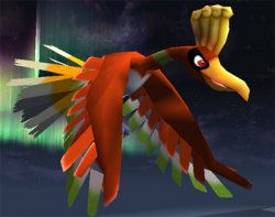 Ho-oh gets ready to attack