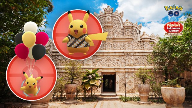 Pikachu's Indonesia Journey in Yogyakarta