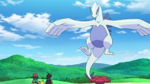 On Lugia They Go, Ash and Go!