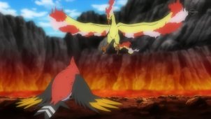 Moltres in Focus! Snap the Legend!! 