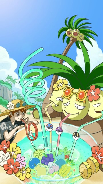 Summer vacation on Exeggutor Island