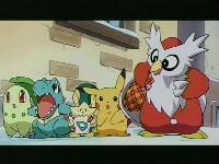 Pikachu's Winter Vacation - Delibird's Dillema!