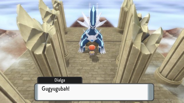 Dialga in Pokémon Brilliant Diamond & Shining Pearl