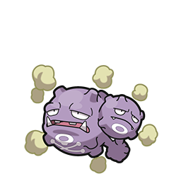 Weezing Statue
