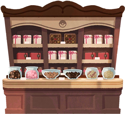 Dark Chocolate Counter