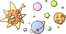 Space Wall Stickers
