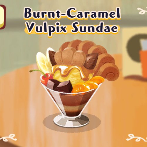 Burnt-Caramel Vulpix Sundae