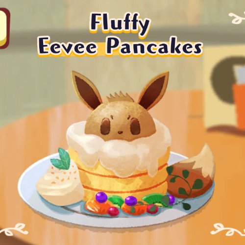 Fluffy Eevee Pancakes