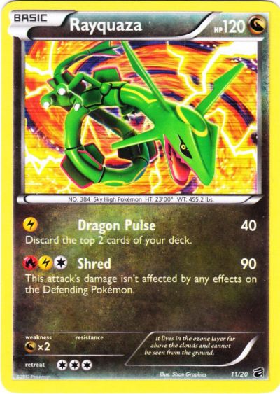 The Cards Of Pokémon TCG: Shining Legends Part 11: Shining Rayquaza
