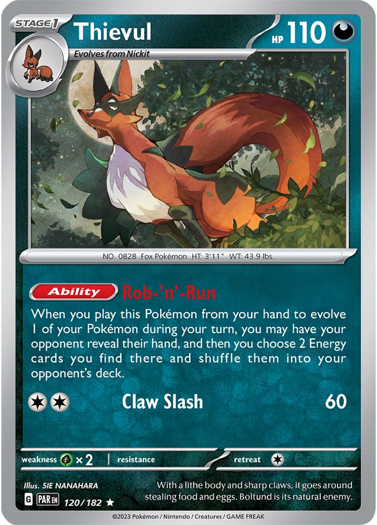 Pokémon Card Database - Paradox Rift - #56 Iron Bundle