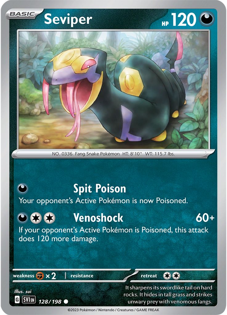 Spiritomb - Scarlet & Violet - SVIen Pokémon card 129/198