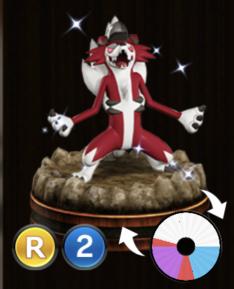 lycanroc midnight form action figure