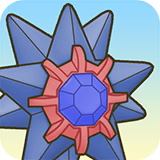 Shiny Starmie - Mystery Dungeon