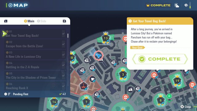 Main Missions