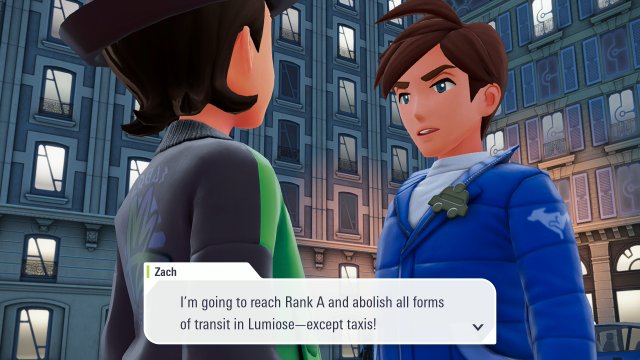 Battling in the Z-A Royale