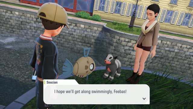 Feebas's New Friends