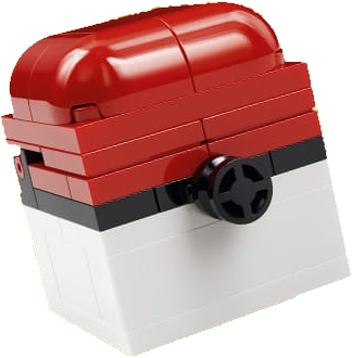 Poké Ball SMART Tag Case LEGO Pokémon Image