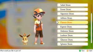 Flareon Shoes