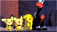 Pikachu and Pichu Pictures