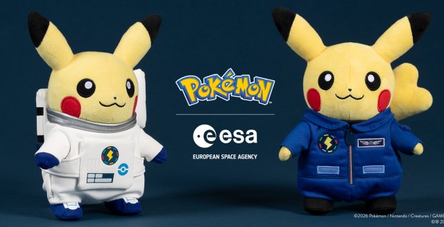 Pokemon x European Space Agency ESA Pikachu Plush Pokemon x European Space Agency ESA Pikachu Plush