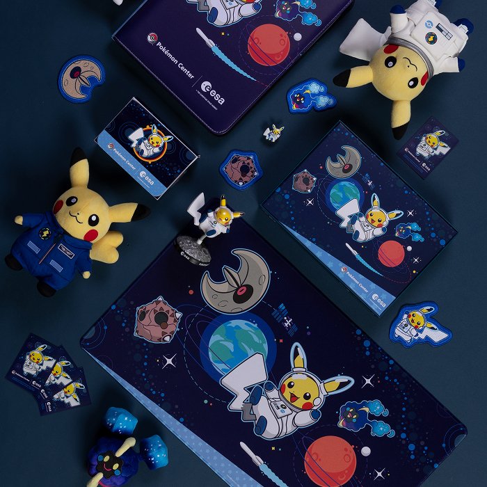 Pokemon x European Space Agency Merchandise