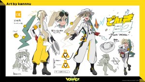 What If Hatsune Miku Was An Electric-type Trainer? by kannu - Character Sheet