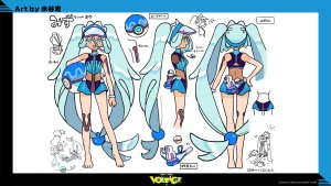 What If Hatsune Miku Was A Water-type Trainer? by Megumi Mizutani - Character Sheet
