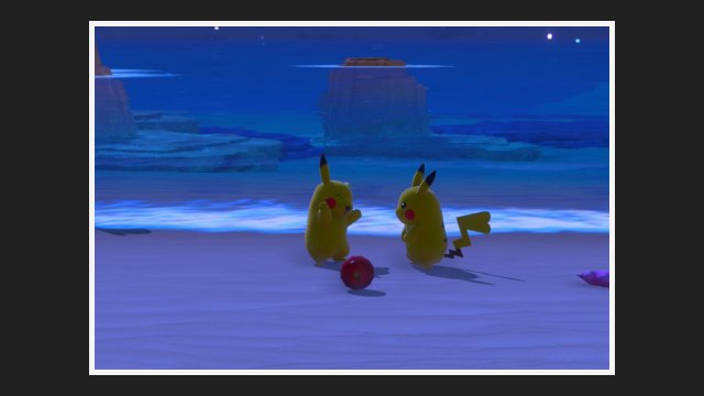Pikachu at Beach (Night)