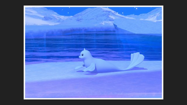 Dewgong at Snowfields (Night)