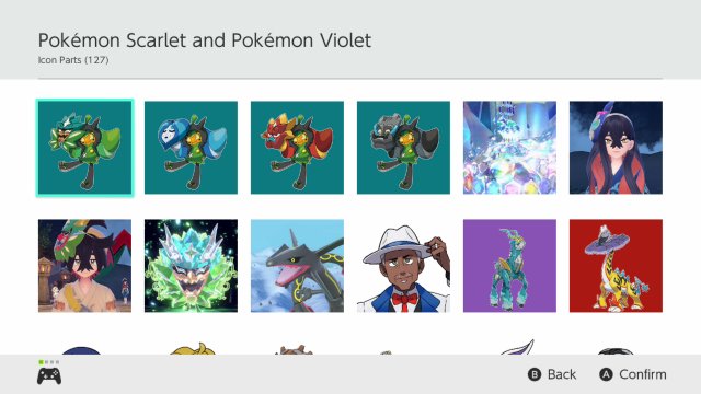 Pokémon Nintendo Switch Icons