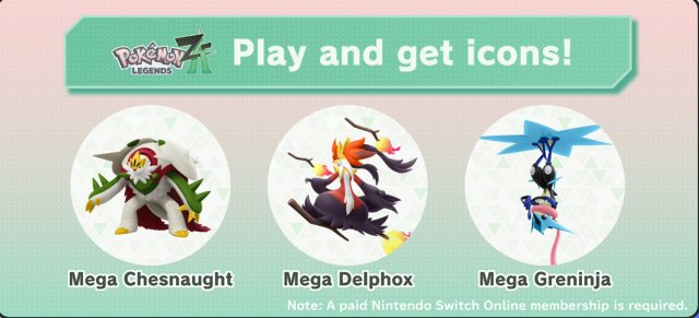 Pok�mon Legends: Z-A - Nintendo Switch Online Icons