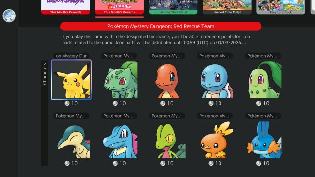 Pokemon Mystery Dungeon: Red Rescue Team Set Title