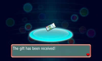 Unused Pokemon Mystery Gift Codes