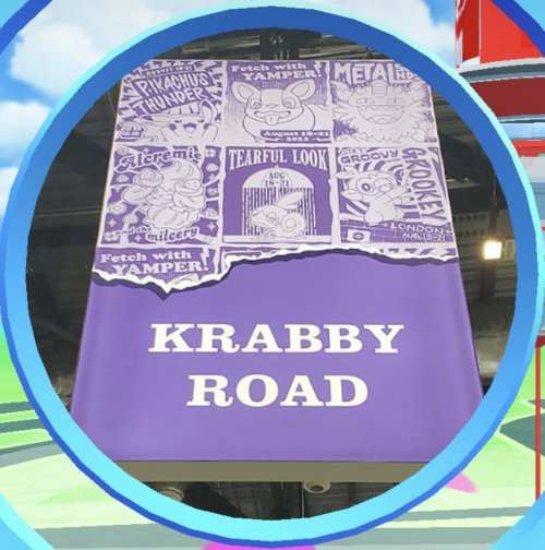 World Championships Krabby Road PokéStop
